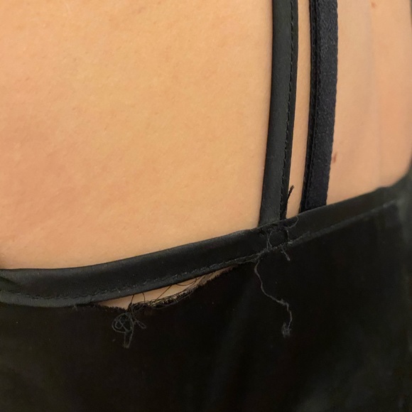 BRANDY MELVILLE Lace and satin Dionne top - Picture 6 of 6